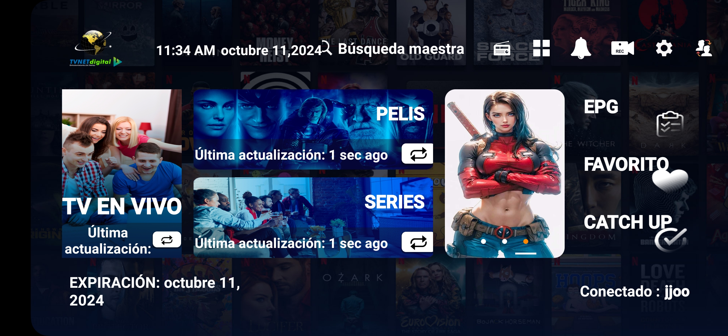 💢Iptv Smarters V3 varios diseños  liviana💢